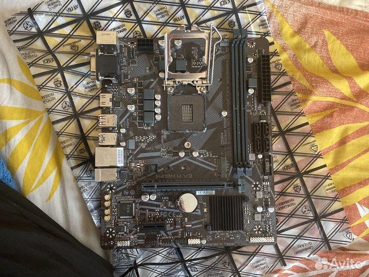 Материнская плата gigabyte h410m h v3