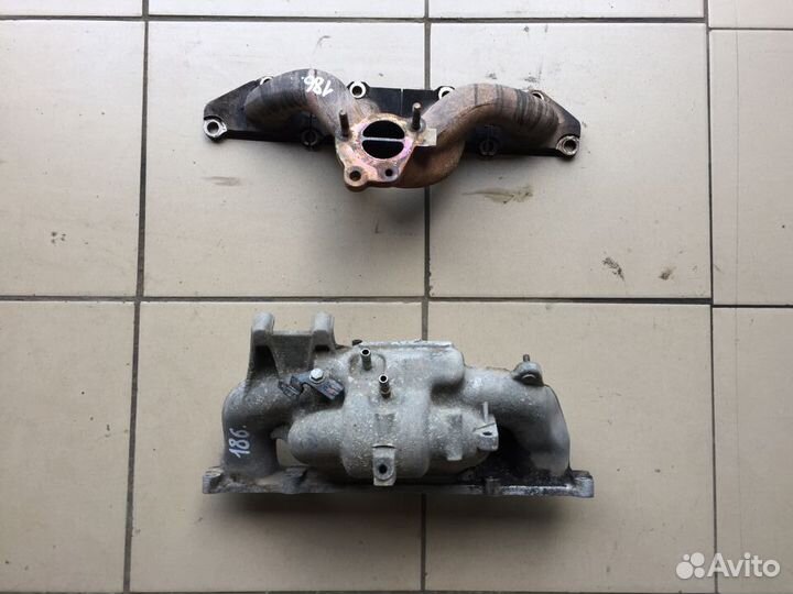 Коллектор впускной выпускной Saab 9-3 II 2.0