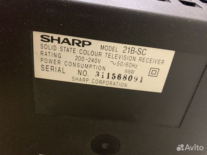 Телевизор sharp