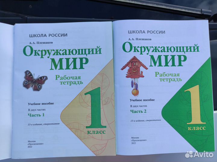 Рабочие тетради Окружающий мир, Школа России