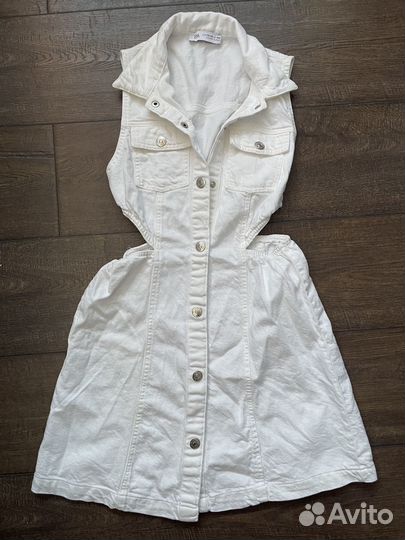 Сарафан zara белый