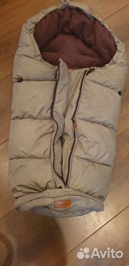 Зимний конверт в коляску mansita