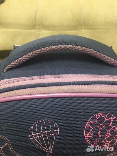 Рюкзак школьный ортопедический для девочки бу