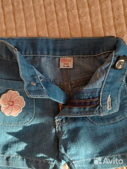 Шорты для девочек 74-80