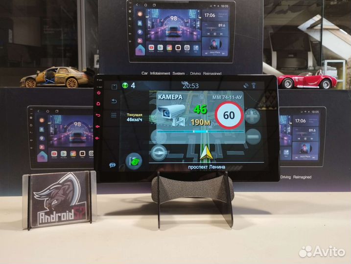 Магнитола android аналог Teyes 10.2 дюйма 2gb/32gb