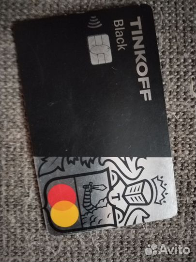 Найдена карта Тинькофф