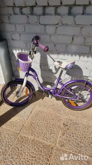 Детский Велосипед 16 Nameless Lady, фиолет/белый
