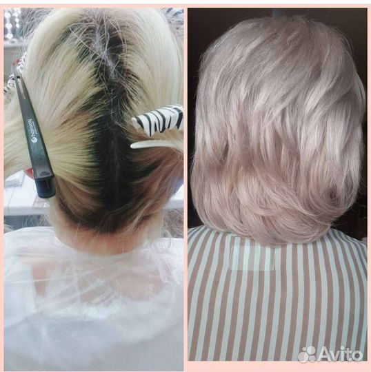 Модели на окрашивание волос блонд