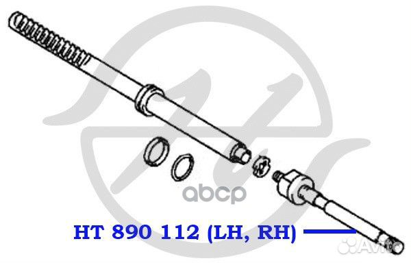Рулев. тяга ht890112 Hanse