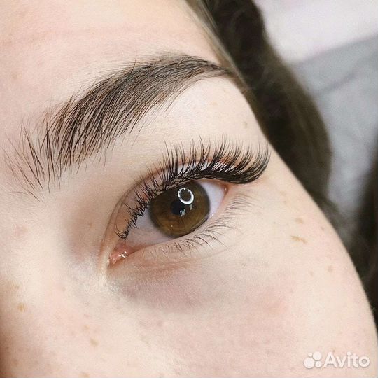 Наращивание ресниц классика, 2д, 3д