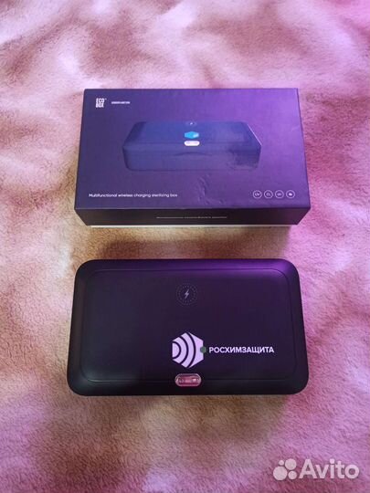EcoBox 2, стерилизатор + беспроводная зарядка