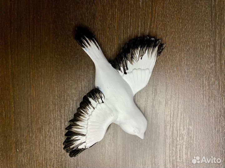 Барельеф из гипса Карта Мира Белая