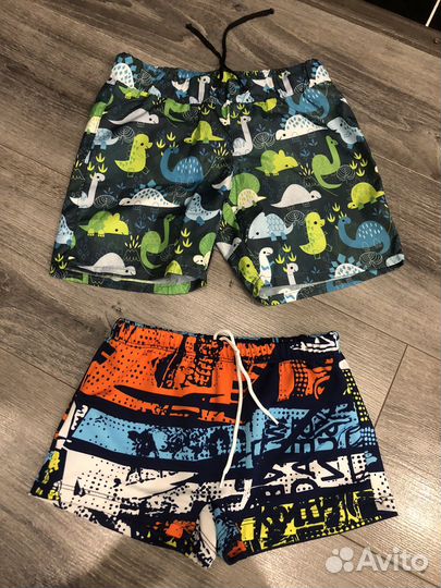 Шорты плавки детские
