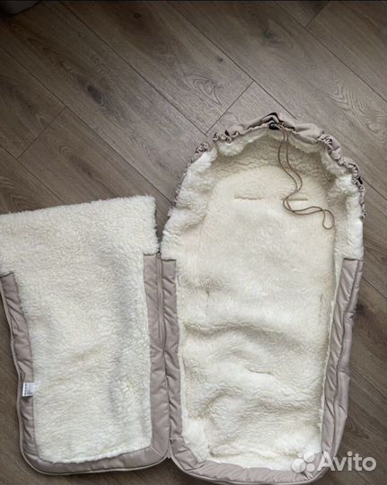 Зимний конверт в коляску