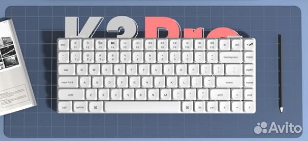 Кастомная клавиатура Keychron K3 Pro white