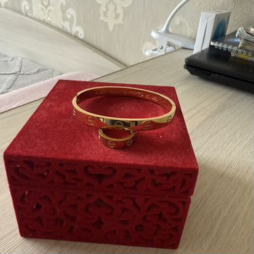 Браслет, кольцо cartie