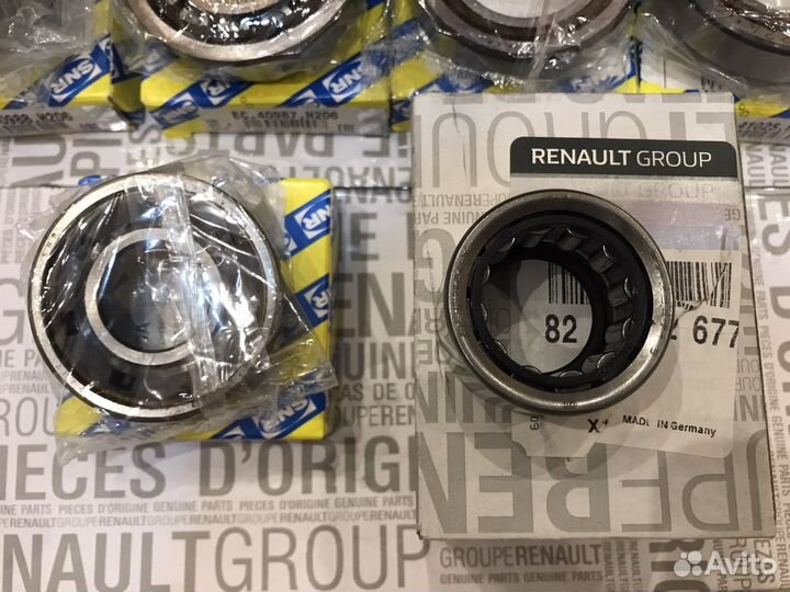 Подшипники Кпп Рено Ларгус Веста Дастер Ниссан