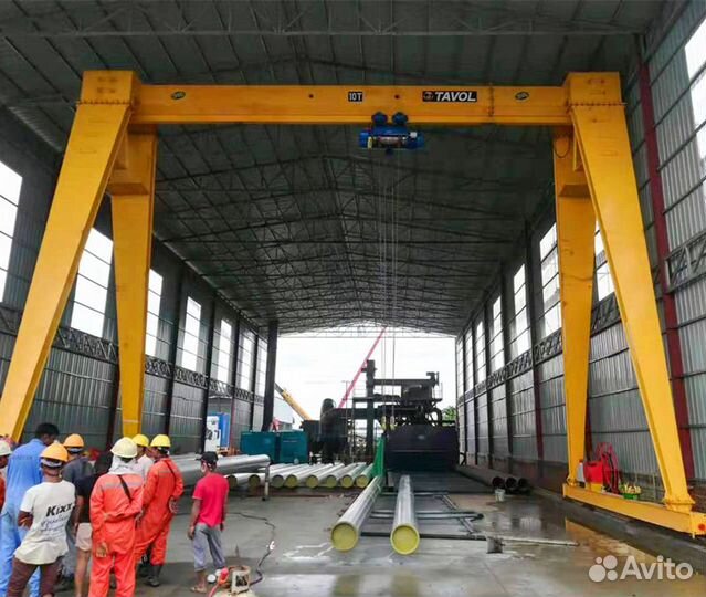 Краны козловые от 1 тн до 100 тн с талью(Болгария)