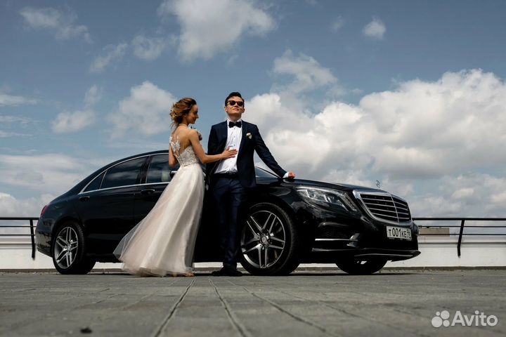 Авто на Свадьбу мерседес S-class 222 по Крыму