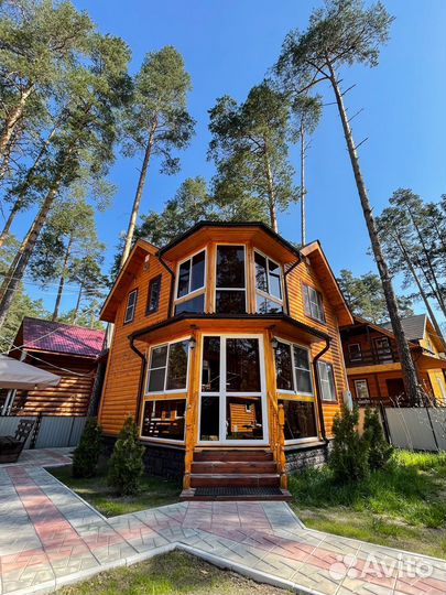 Дом 100м² на участке 10сот