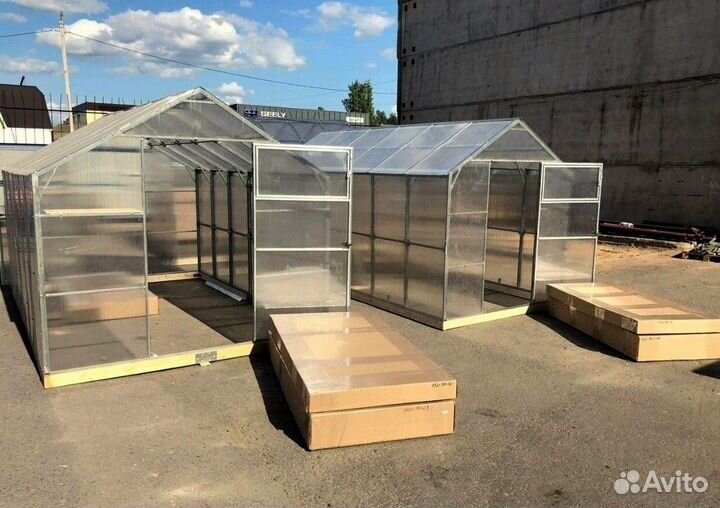 Теплица из поликарбоната