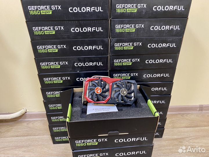 Видеокарты оптом Colorful GeForce GTX 1660 super