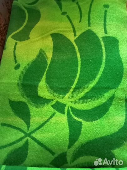 Одеяло шерстяное СССР бу