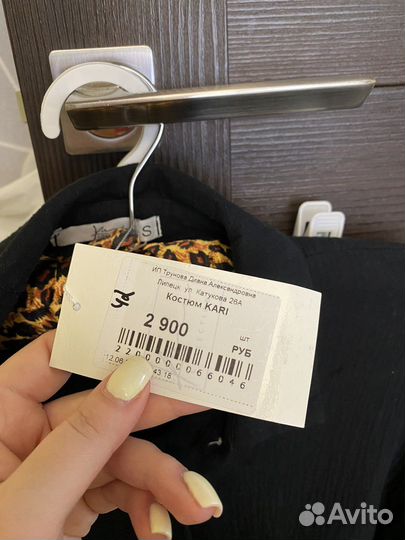 Муслиновый костюм женский с шортами