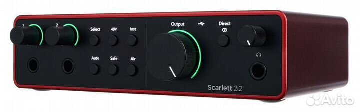 Студийный комплект focusrite Scarlett 2i2 Studio 4