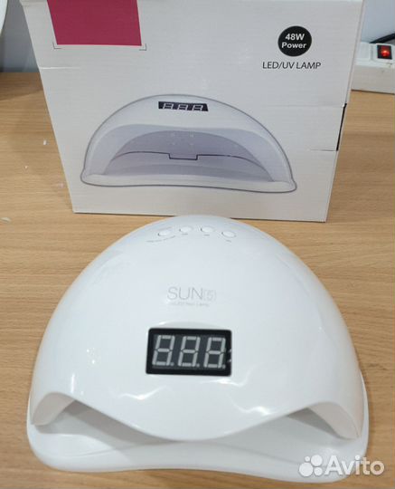 Лампа для маникюра Sun 5 UV LED 48 Вт
