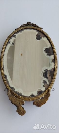 Зеркало старинное винтажное