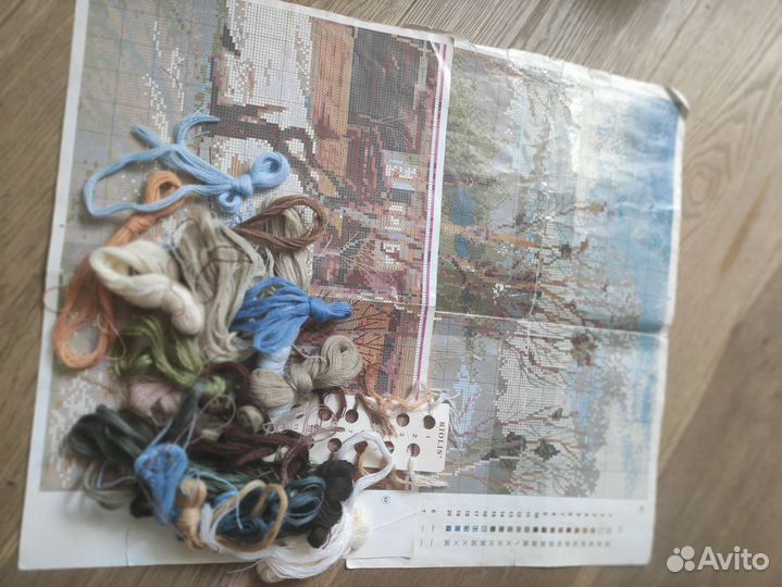 Набор для вышивания крестом риолис