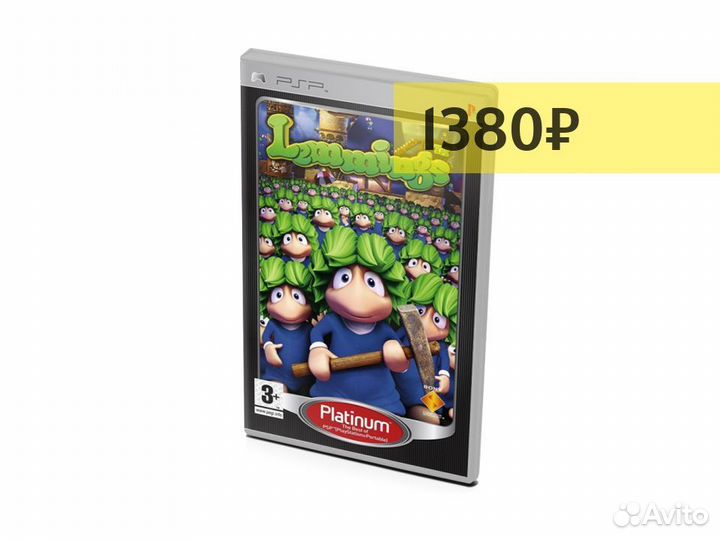 Lemmings Platinum, б/у (PSP)