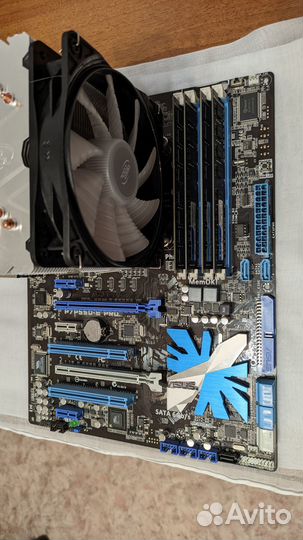 Asus P7P55D-E PRO + XeonX3480+