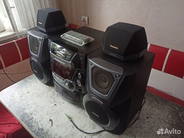 Музыкальный центр Panasonic SA-AK25 с колонками