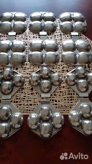 Орешки и Ракушки, формы для печенья пряников СССР