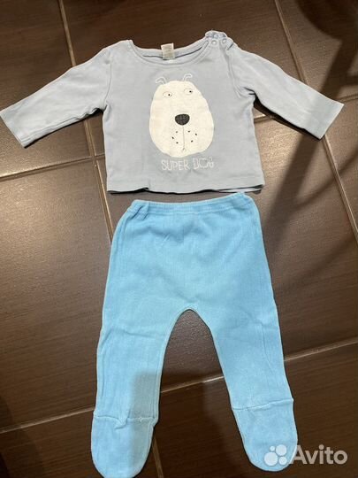 Пакет вещей на мальчика от 0 до 6 месяцев