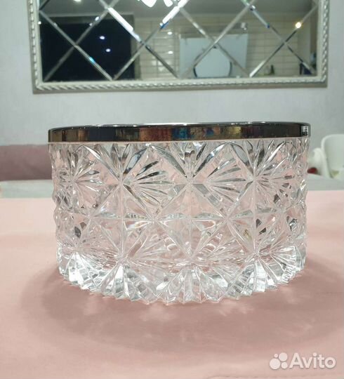 Ваза хрустальная СССР