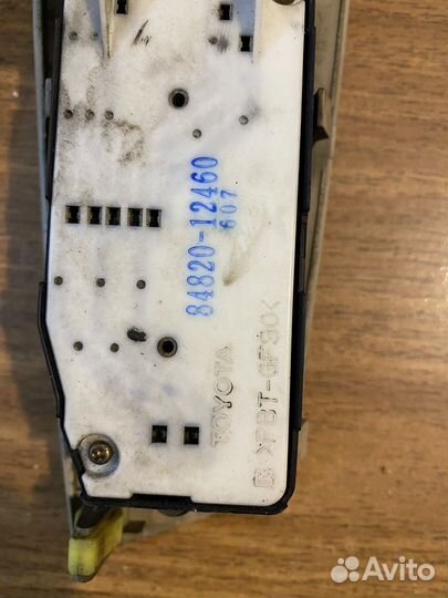 Блок управления стеклоподъемниками королла 120