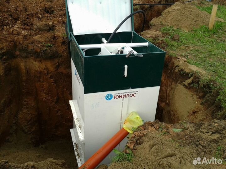 Септик био Альфа 4 с переливом