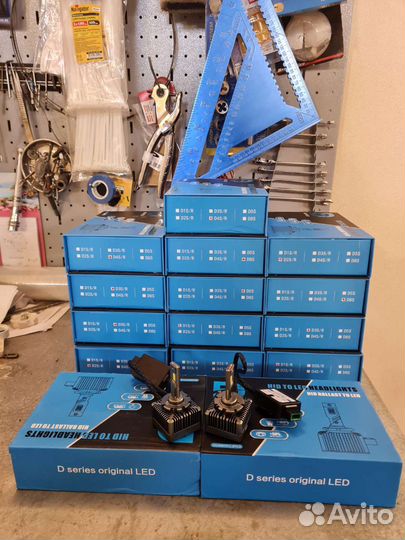 LED лампы 3-го поколения D1S D2S D3S D4S D5S D8S