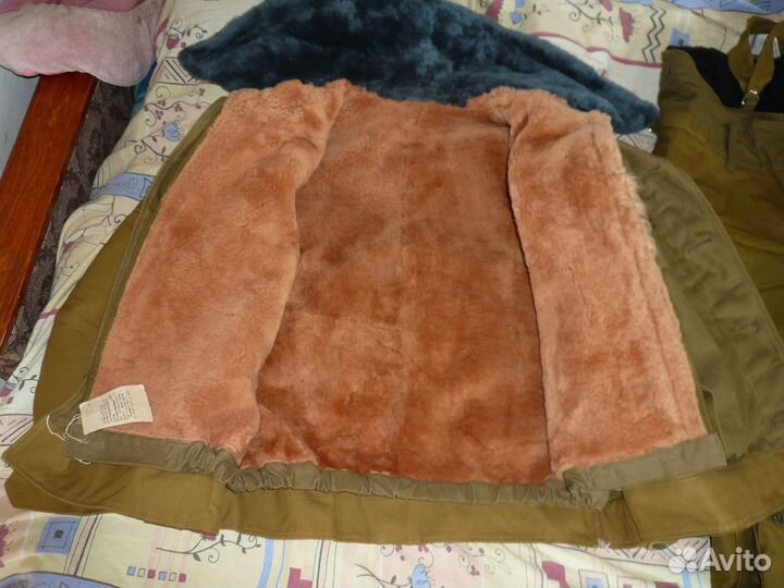Костюм меховой танковый СССР новый 50 р. 2-3 рост