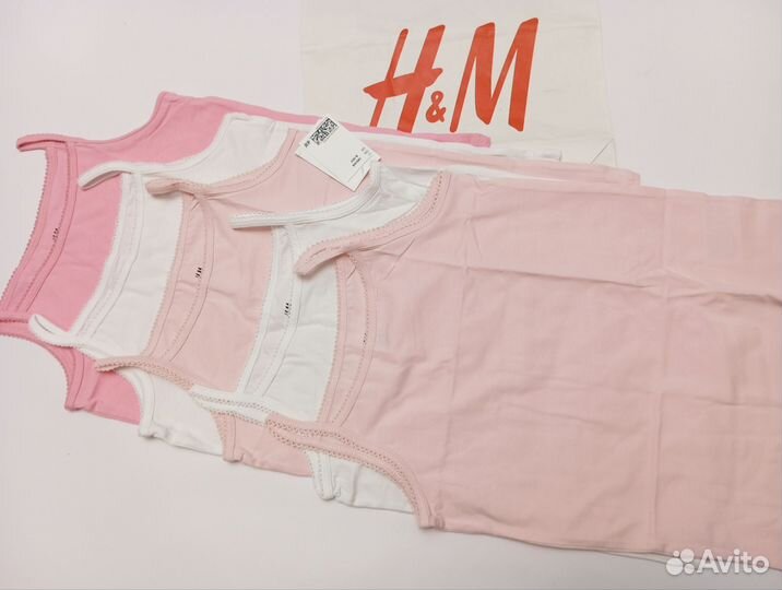 Майки hm новые 122-128 и 134-140