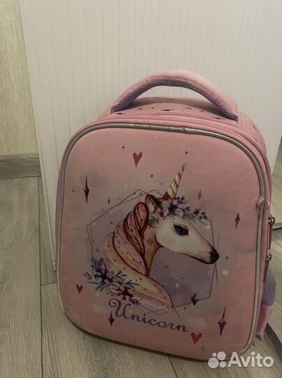 Ранец школьный для девочки hatber