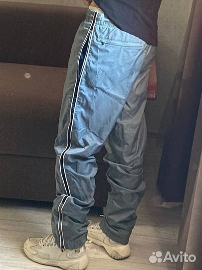 Винтажные спортивные штаны Nike drill оригинал