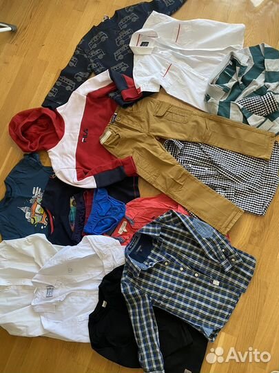 Вещи пакетом мальчику 6-8 лет