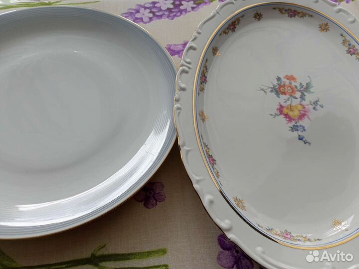 Фарфоровое блюдо гдр