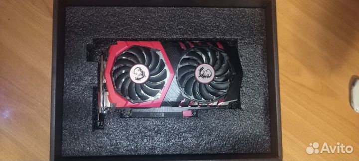 Видеокарта gtx 1050 ti msi gaming X 4g