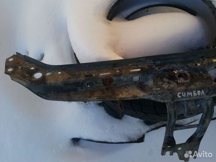 Панель передняя рено симбол 1