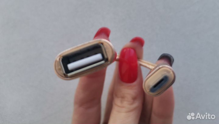 OTG переходник micro USB/USB